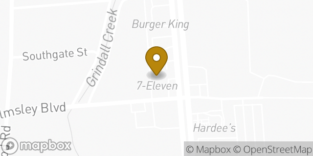 Map showing the location of ATM 7ELEVEN-FCTI in Richmond, VA