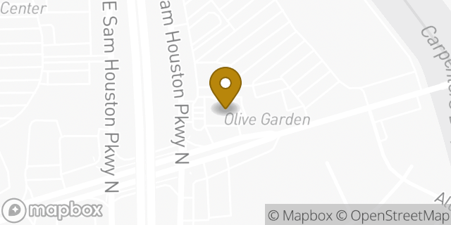 Map showing the location of McDonald's in Houston, TX 77049
