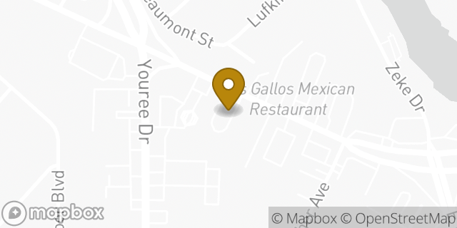 Map showing the location of Sonic Drive In in Shreveport, LA 71105