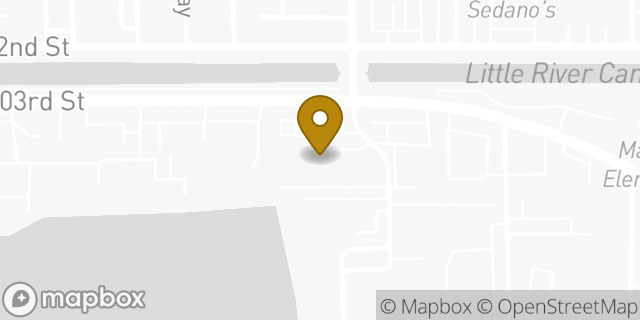 Map showing the location of Subway in Hialeah Gardens, FL 33016
