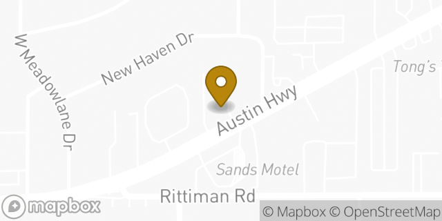 Map showing the location of OP CrossFit in San Antonio, TX