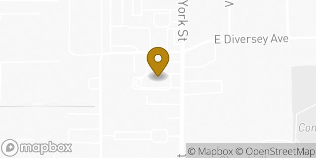Map showing the location of McDonald's in Elmhurst, IL 60126