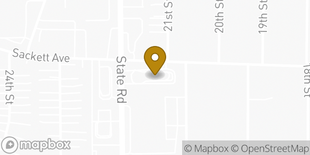 Map showing the location of McDonald's in Cuyahoga Falls, OH 44223