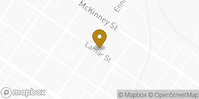 Map showing the location of Amazon Locker - Monrovia in Houston, TX 77003