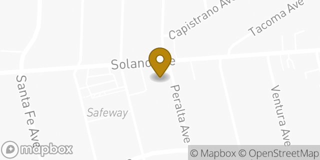 Map showing the location of 7-Eleven in Albany, CA 94707