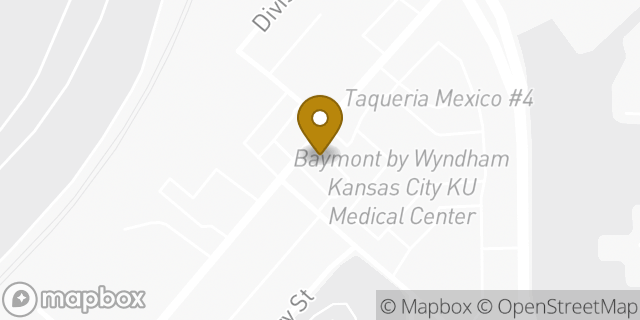 Map showing the location of Sonic Drive In in Kansas City, KS 66103