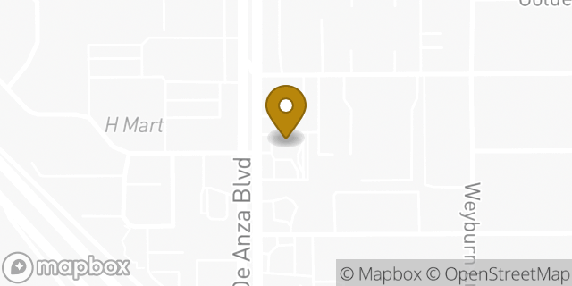 Map showing the location of McDonald's in San Jose, CA 95129
