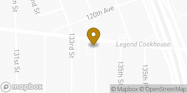 Map showing the location of Dunkin' in South Ozone Park, NY 11420