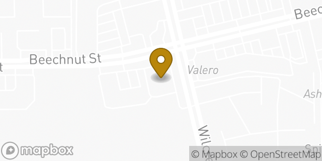 Map showing the location of ATM Walgreens in Houston, TX