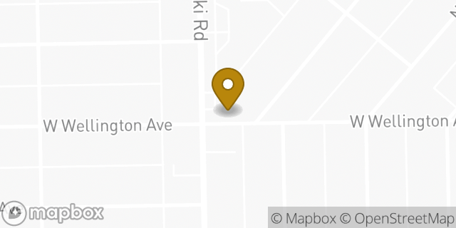 Map showing the location of Amazon Locker - Gemstone in Chicago, IL 60641