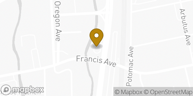 Map showing the location of Dunkin' in Halethorpe, MD 21227