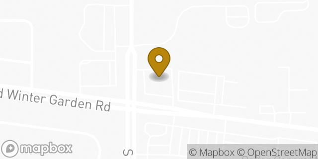 Map showing the location of Walgreens in Orlando, FL 32835