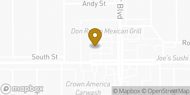 Map showing the location of Papa John's Pizza in Lakewood, CA 90712