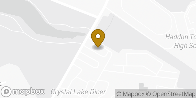 Map showing the location of McDonald's in Haddon Twp, NJ 08108