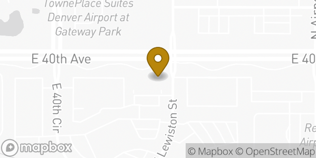 Map showing the location of ATM 7ELEVEN-FCTI in Aurora, CO