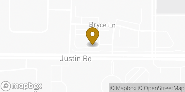 Map showing the location of HOTWORX in Lewisville, TX 75077