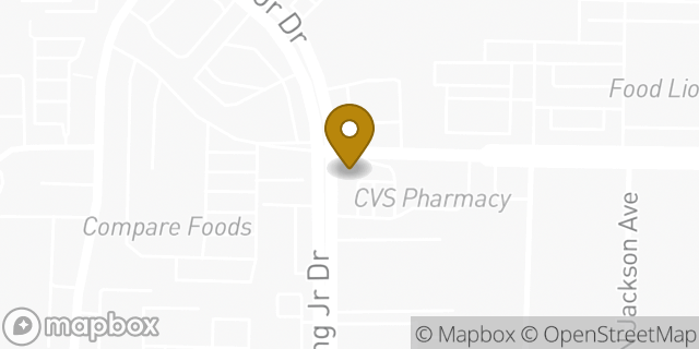 Map showing the location of Cvs Pharmacy in Winston-Salem, NC 27101