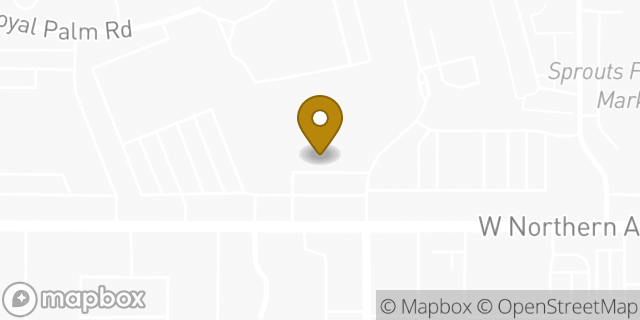 Map showing the location of Amazon Locker - Endpoint in Phoenix, AZ 85021