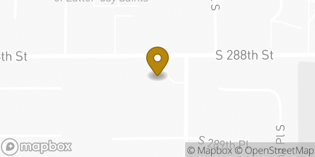 Map showing the location of Amazon Locker - Footrest in Auburn, WA 98001