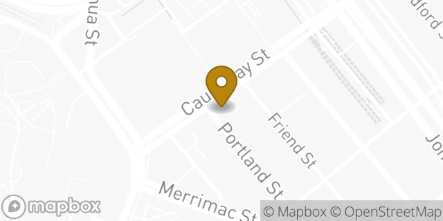 Map showing the location of ATM 7ELEVEN-FCTI in Boston, MA