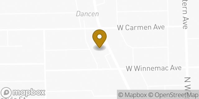Map showing the location of Movement Republic CrossFit in Chicago, IL
