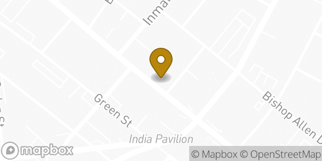 Map showing the location of Bank of America in Cambridge, MA 02139