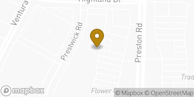 Map showing the location of Amazon Locker - Djibril in Plano, TX 75093