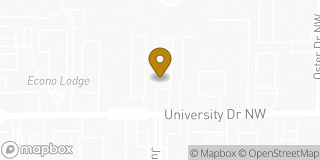 Map showing the location of Olive Garden in Huntsville, AL 35816