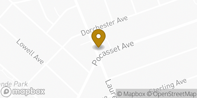 Map showing the location of Amazon Locker - Playoffs in PROVIDENCE, RI 02909