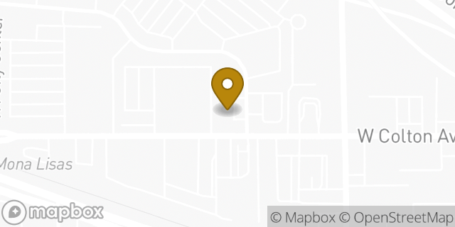 Map showing the location of Enterprise Rent-A-Car in Redlands, CA 92374