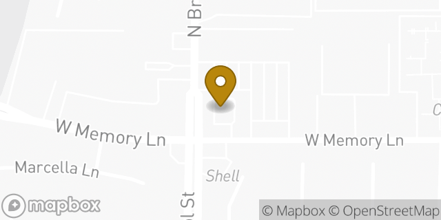 Map showing the location of Subway in Santa Ana, CA 92706