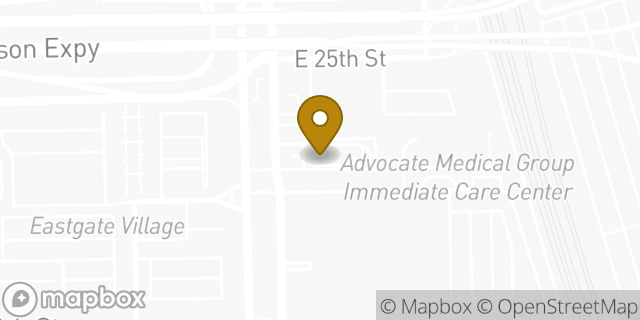 Map showing the location of McDonald's in Chicago, IL 60616