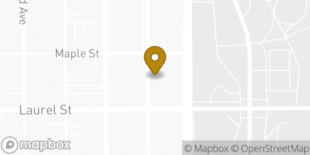 Map showing the location of Chase Bank in San Diego, CA 92103