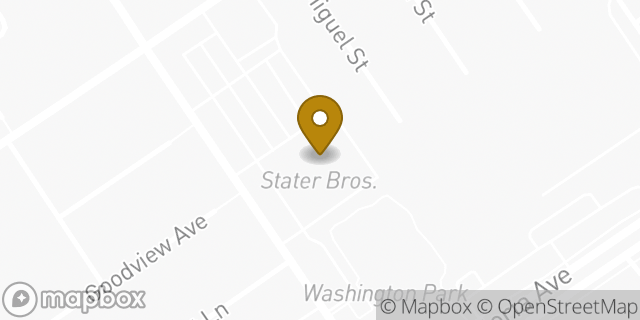 Map showing the location of Coinme in Riverside, CA 92506