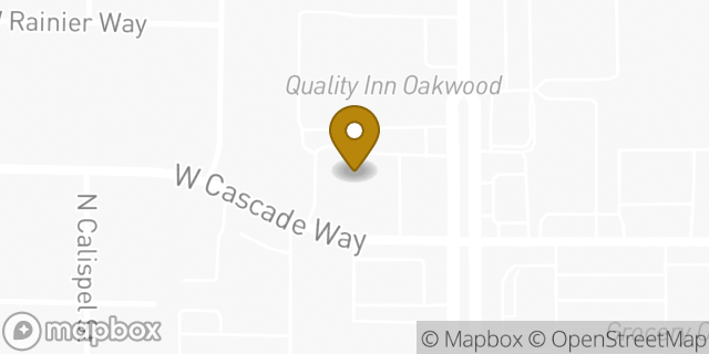 Map showing the location of ATM Walgreens in Spokane, WA 99208