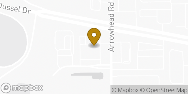 Map showing the location of ATM Sheetz in Maumee, OH 43537