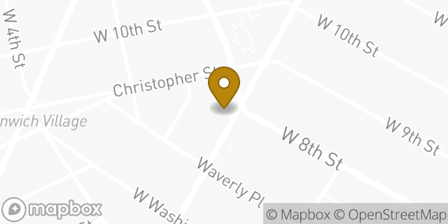 Map showing the location of Chipotle Mexican Grill in New York, NY 10014