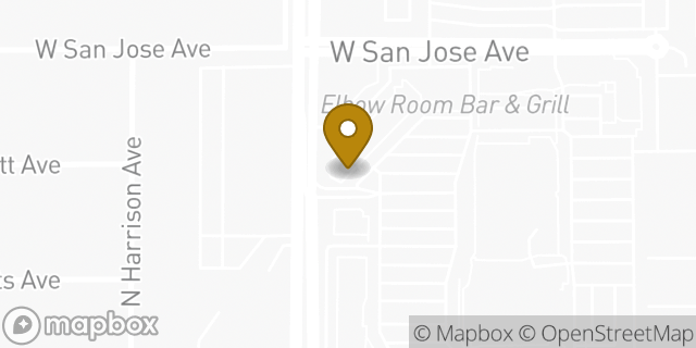Map showing the location of Chipotle Mexican Grill in Fresno, CA 93704