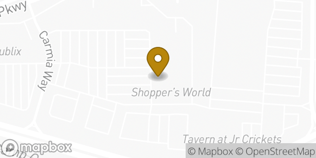 Map showing the location of Amazon Locker - Bioxyde in Atlanta, GA 30331