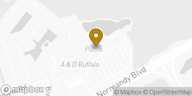 Map showing the location of Publix in Jacksonville, FL 32221