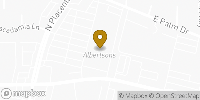 Map showing the location of Coinme in Fullerton, CA 92831