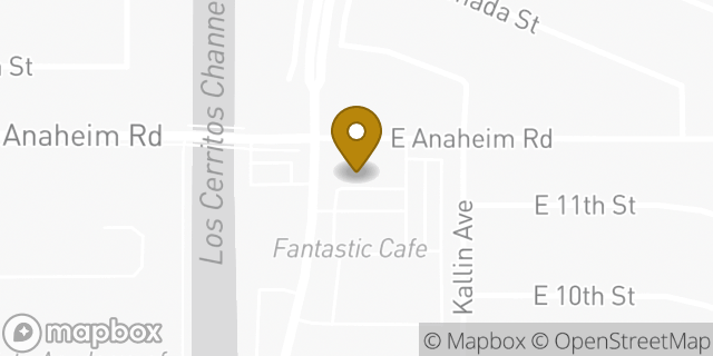Map showing the location of 7-Eleven in Long Beach, CA 90815