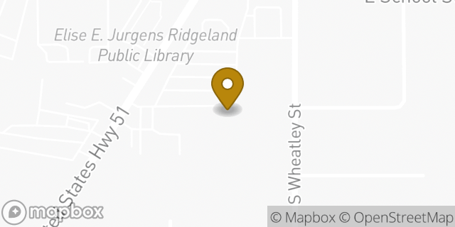 Map showing the location of Subway in Ridgeland, MS 39157