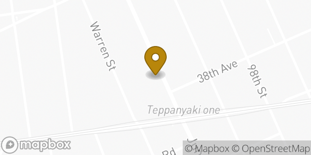 Map showing the location of Starbucks in Corona, NY 11368
