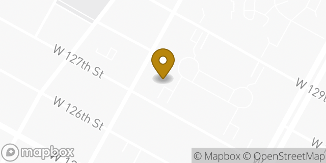 Map showing the location of Amazon Locker - Sofrito in New York, NY 10027