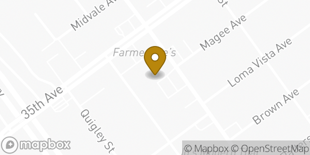 Map showing the location of AutoZone in Oakland, CA 94619