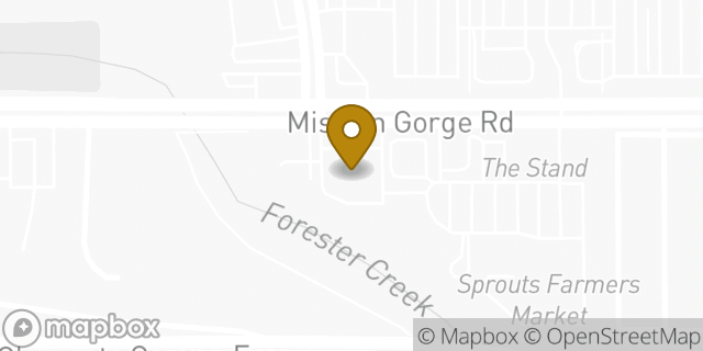 Map showing the location of ATM Walgreens in Santee, CA 92071