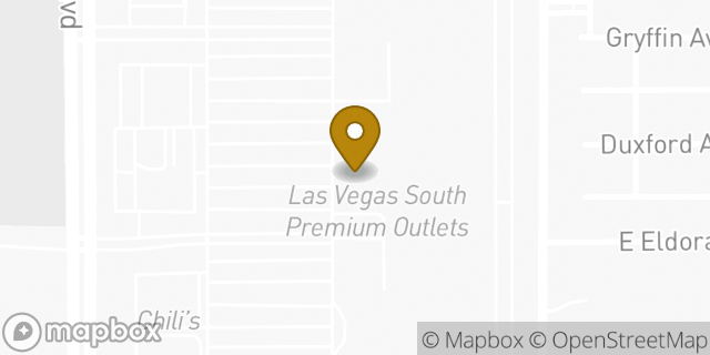 Map showing the location of Banana Republic in Las Vegas, NV 89123