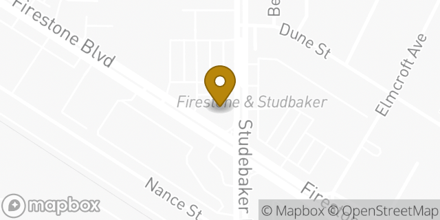 Map showing the location of Amazon Locker - Cortez in Norwalk, CA 90650
