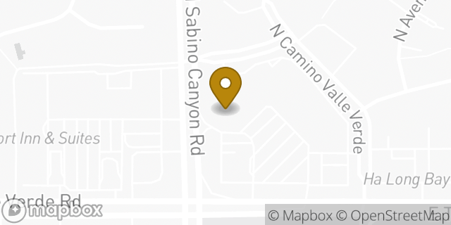 Map showing the location of ATM Walgreens in Tucson, AZ